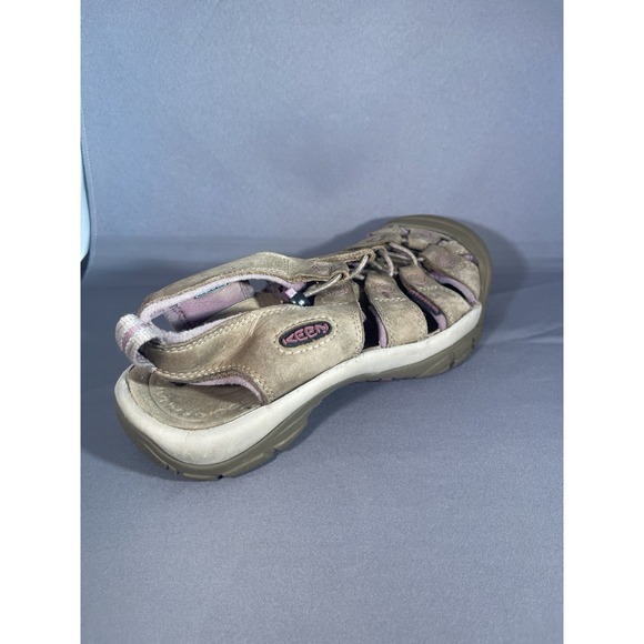 Keen Women Shoe Newport H2 Leather Athletic Sport Sandal Brown Purple 7.5 - Picture 8 of 9